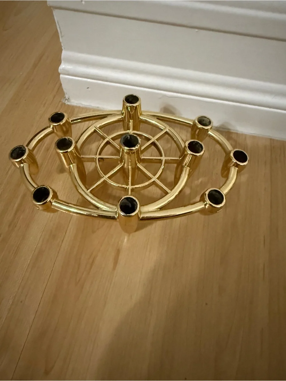 Atomic MCM Metal Candle Holder